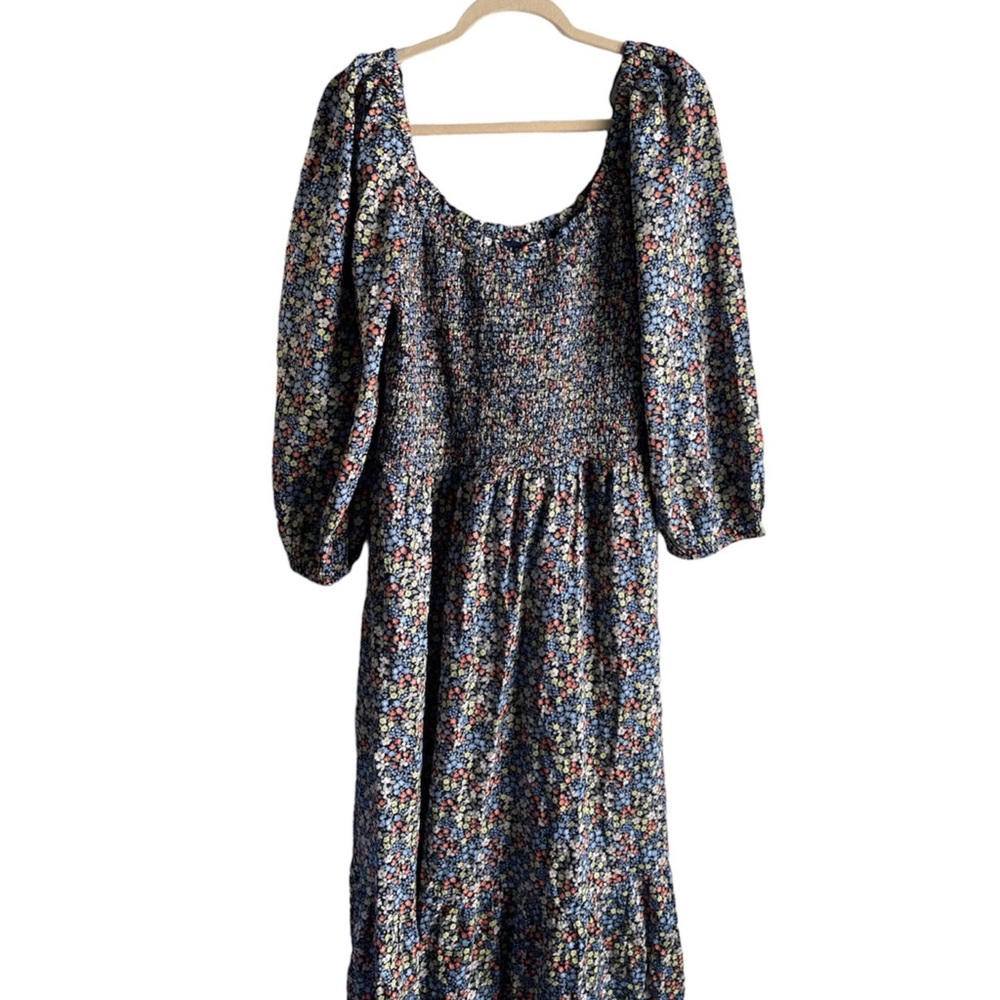 Gap Floral Peasant Dress - Flouncy Sleeves - Prairie / Peasant MIDI - NWT